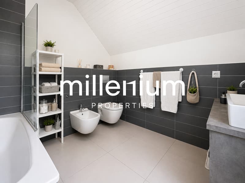 Superbe Villa Contemporaine avec Grand Jardin Plein Sud - Vessy (8)