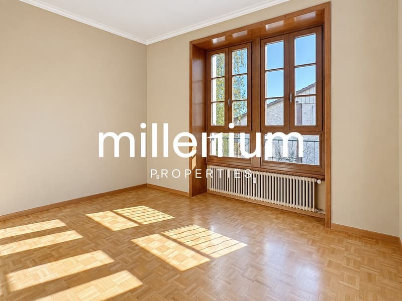 Appartement duplex de charme en rez-de-jardin au Château Barillet --Satigny (8)