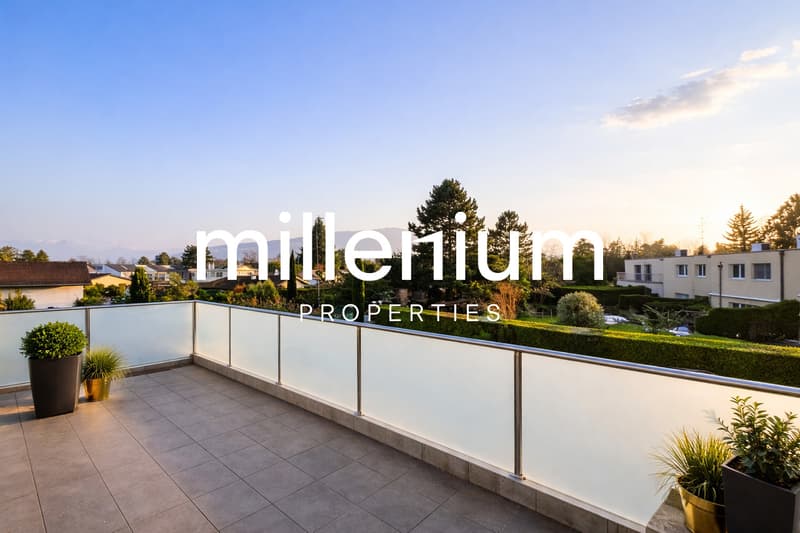 Grand appartement récent à Thônex (7)