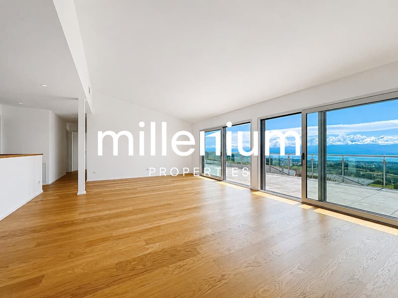 Luxurious villa with a panoramic view of the mountains and lake (2)