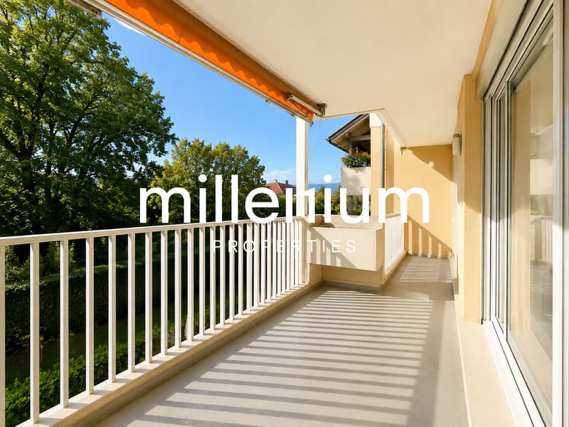 Appartement familial avec balcons au coeur de Bernex (2)
