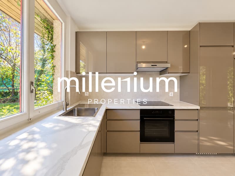 Villa individuelle rénovée avec jardin à Veyrier (3)