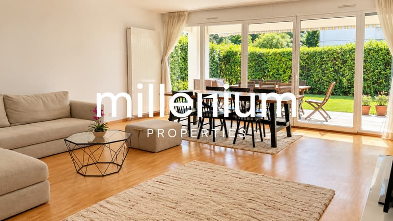 Exceptionnel appartement meublé 5P en rez-de-jardin (2)