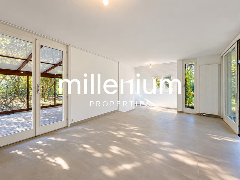 Villa individuelle rénovée avec jardin à Veyrier (2)