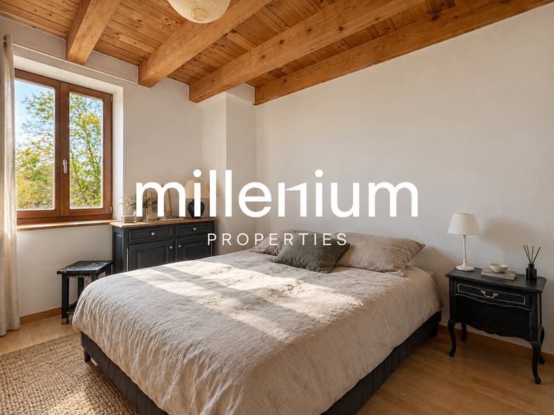 Jolie maison villageoise à Bardonnex (8)