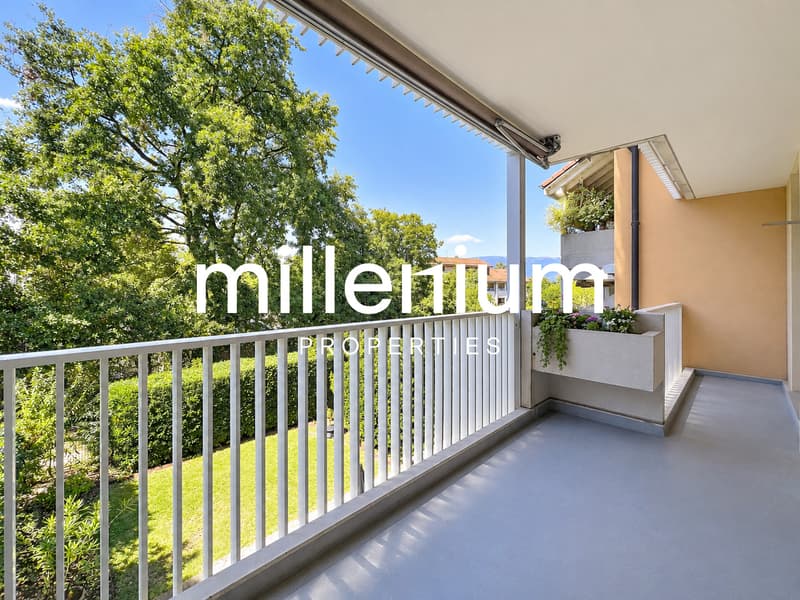 Appartement familial avec balcons au coeur de Bernex (1)
