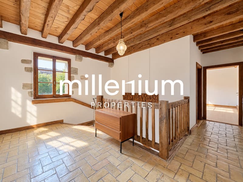 Authentique maison de caractère au coeur de Collex (11)