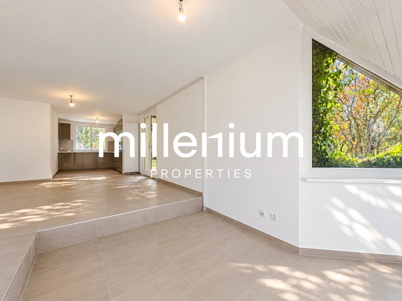 Villa individuelle rénovée avec jardin à Veyrier (5)