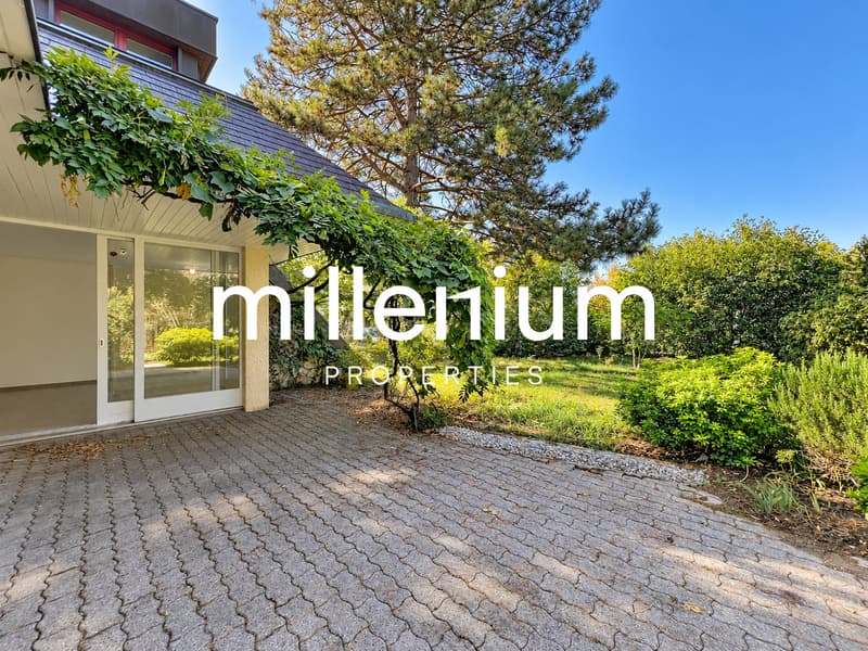 Villa individuelle rénovée avec jardin à Veyrier (1)