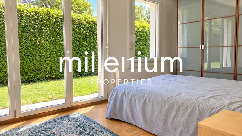 Exceptionnel appartement meublé 5P en rez-de-jardin (4)