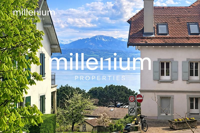 Magnifique duplex meublé à deux pas du lac à Buchillion (1)