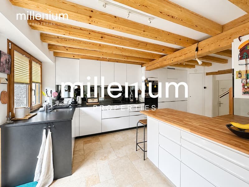 Magnifique duplex meublé à deux pas du lac à Buchillion (6)
