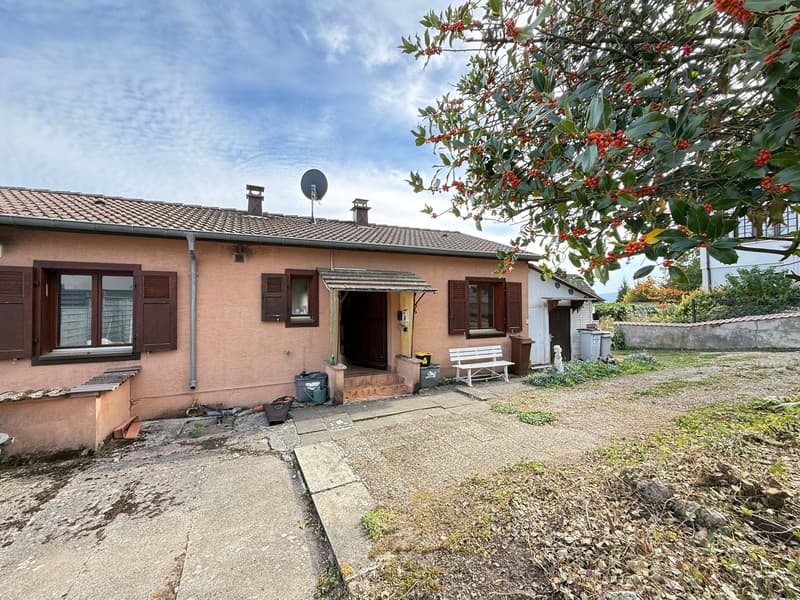 Réf: 11190*** Secteur Leymen / Oltingue: Charmante maison plain pied à rénover env. 60 m² (10)