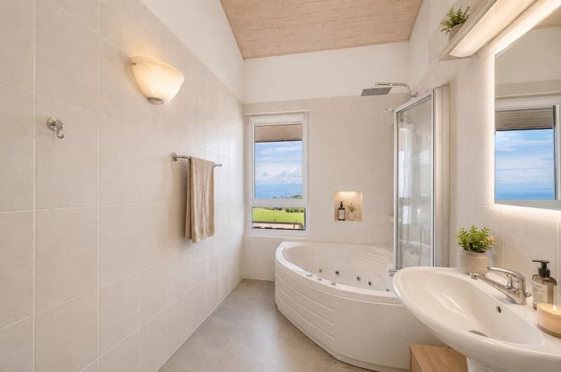 Salle de bain - image IA