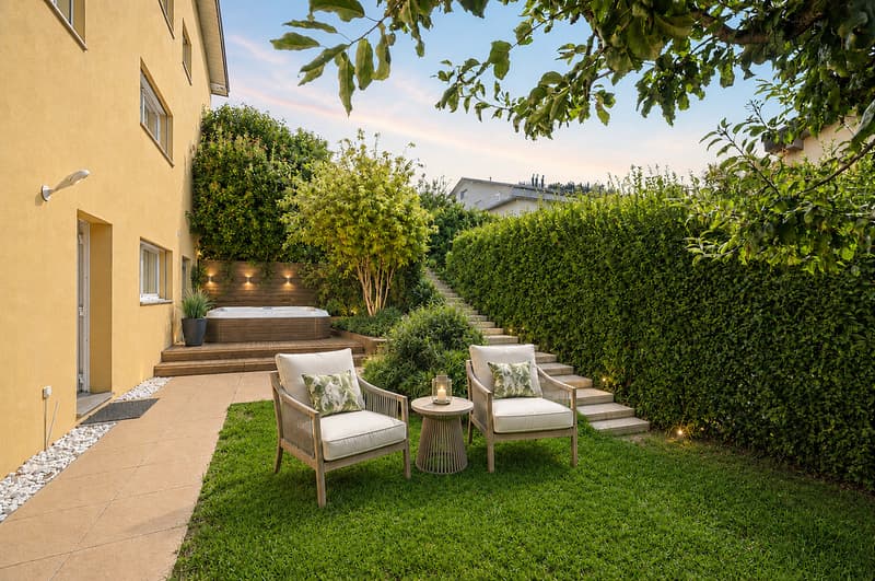Jardin côté Sud - image IA
