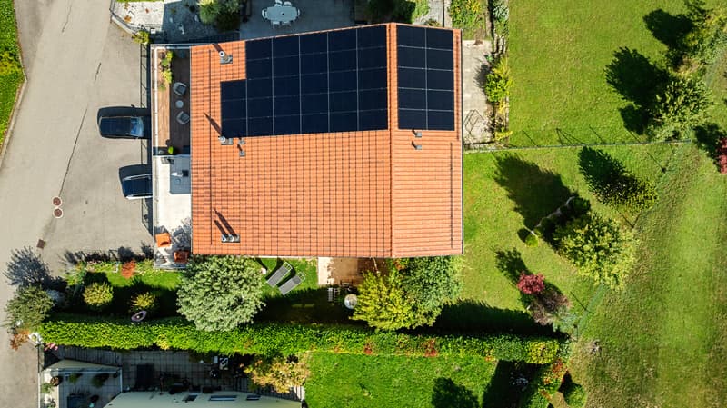Vue de drone - - image réelle
