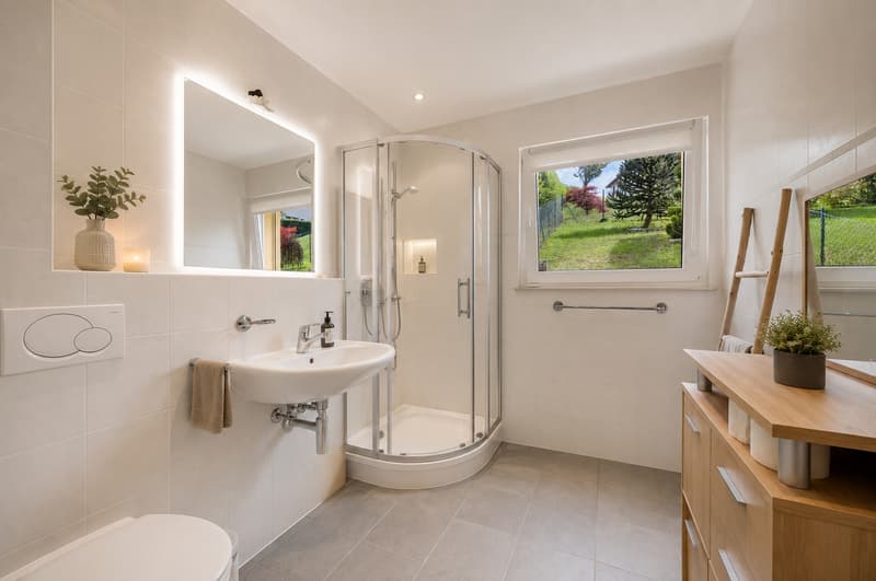 Salle de douche - image IA