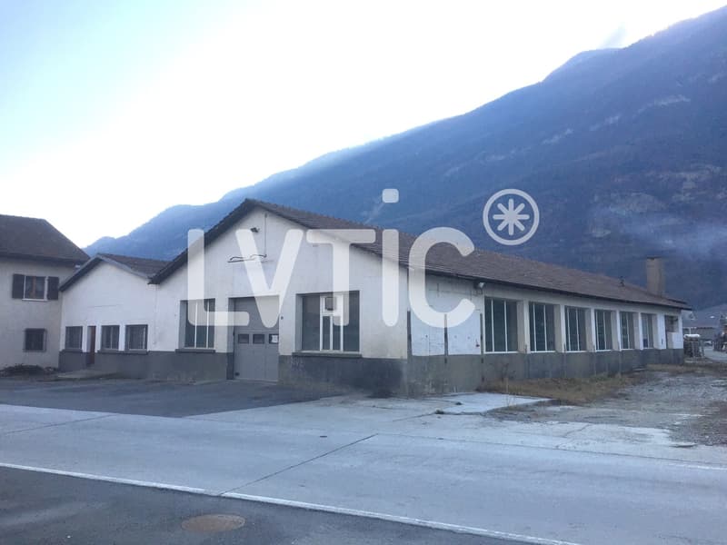 Bâtiment artisanal sur parcelle de 1805 m2 à vendre à Martigny (2)