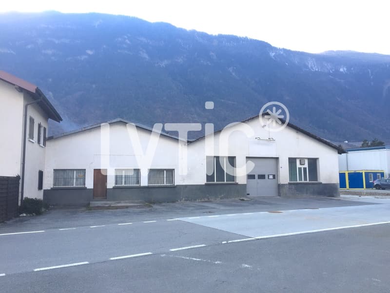 Bâtiment artisanal sur parcelle de 1805 m2 à vendre à Martigny (3)