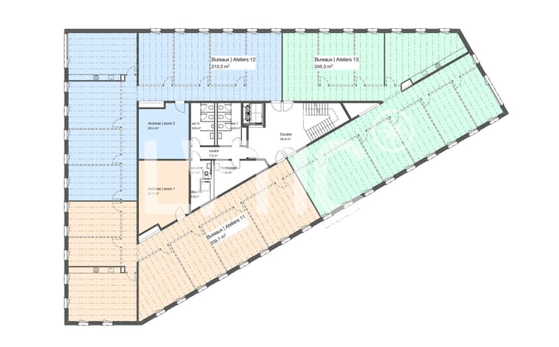 Locaux, atelier, bureaux de 245 m2 à louer à Châtel-St-Denis (5)