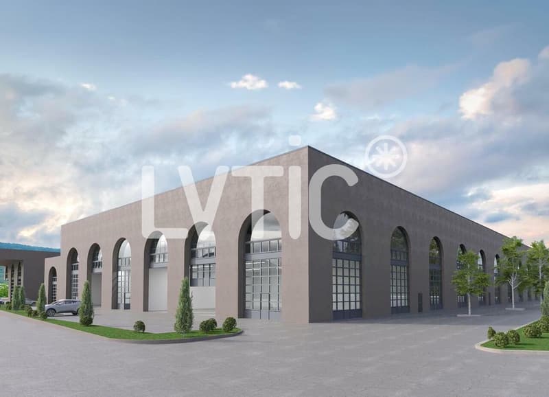 Halle industrielle, bureaux de 6500 m2 divisibles à louer à Yvonand (2)