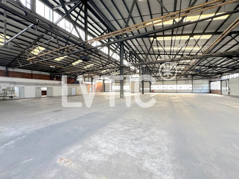 Halle industrielle, bureaux et surfaces extérieures à louer à Aigle (3)