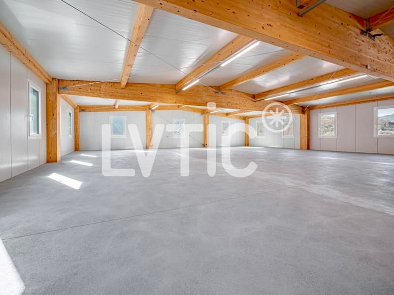 Bâtiment industriel de 1800 m2 sur parcelle de 1680 m2 à vendre Sierre (8)