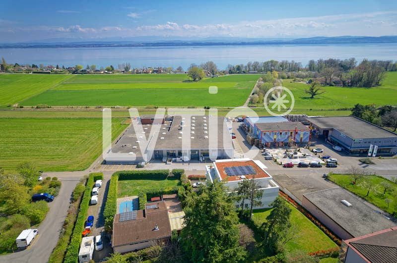 Halle, bureaux de 3600 m2 sur parcelle de 5000 m2 à vendre à Bevaix (10)