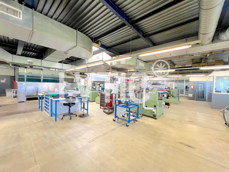 Halle industrielle 2800 m2 avec bureaux - Autoroute 2 mn - Bevaix (NE) (7)