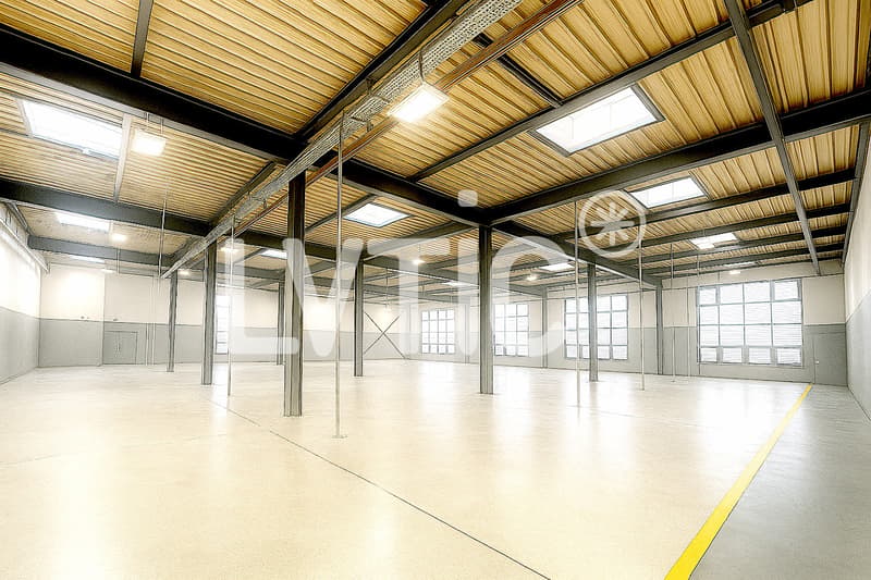 Halle industrielle 2800 m2 avec bureaux - Autoroute 2 mn - Bevaix (NE) (6)
