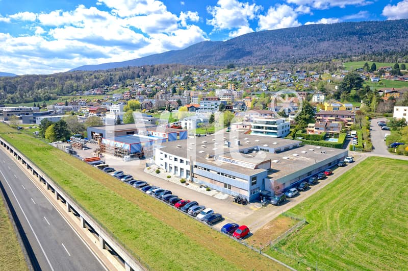 Halle, bureaux de 3600 m2 sur parcelle de 5000 m2 à vendre à Bevaix (5)