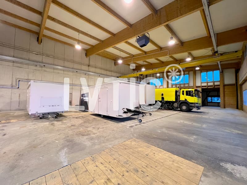 Atelier, dépôt de 1000 m2 à louer proche de Châtel-Saint-Denis (5)