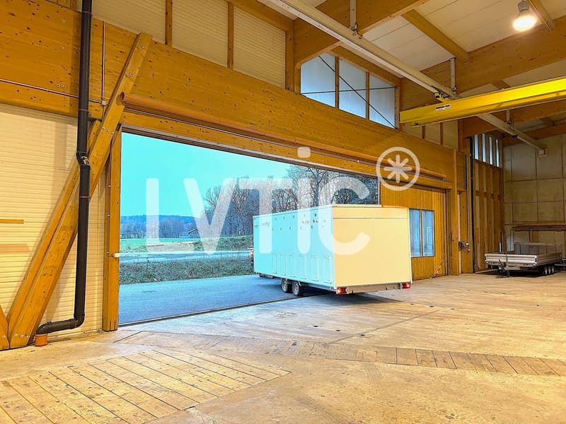 Atelier, dépôt de 1000 m2 à louer proche de Châtel-Saint-Denis (3)