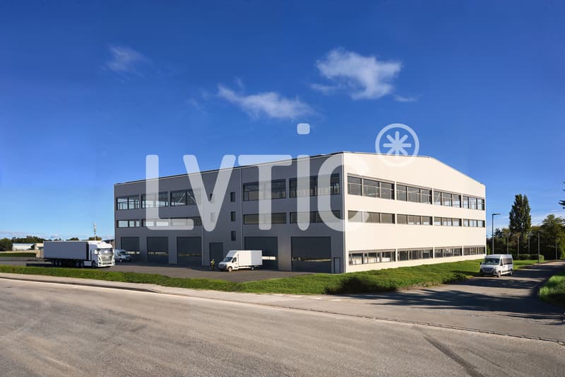 Halle industrielle de 1'650 m2 à louer à Domdidier (2)