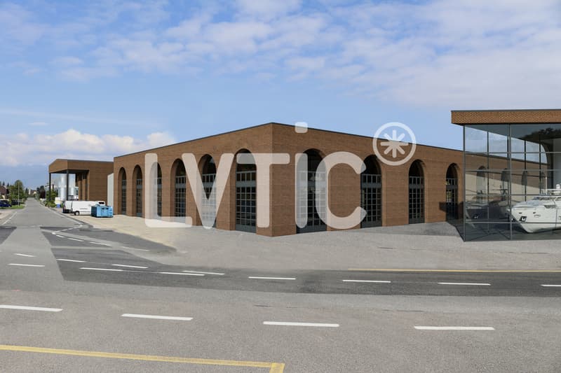 Ateliers, dépôts de 4600 m2 divisibles dès 500 m2 à louer à Yvonand (3)
