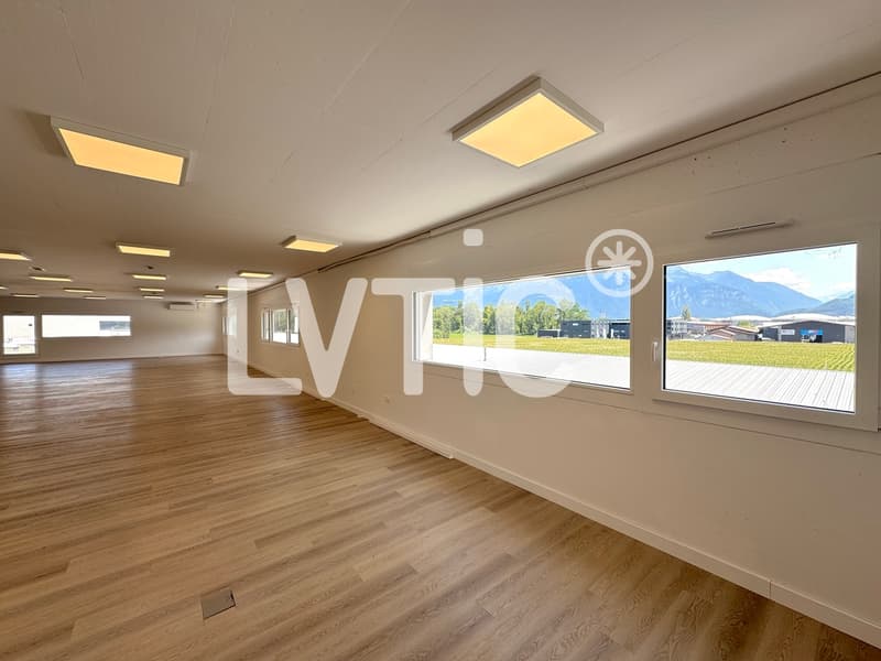Bureaux, locaux de 410 m2 à louer à Collombey (6)
