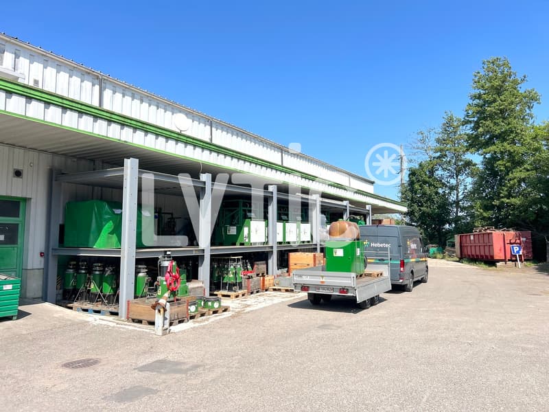 Bâtiment industriel 1895 m2 sur parcelle 3120 m2 à vendre - Hindelbank (11)