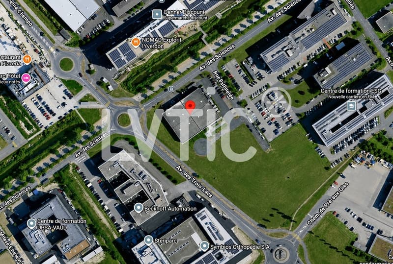 Bâtiment industriel sur une parcelle de 17'000 m2 à vendre à Yverdon (3)