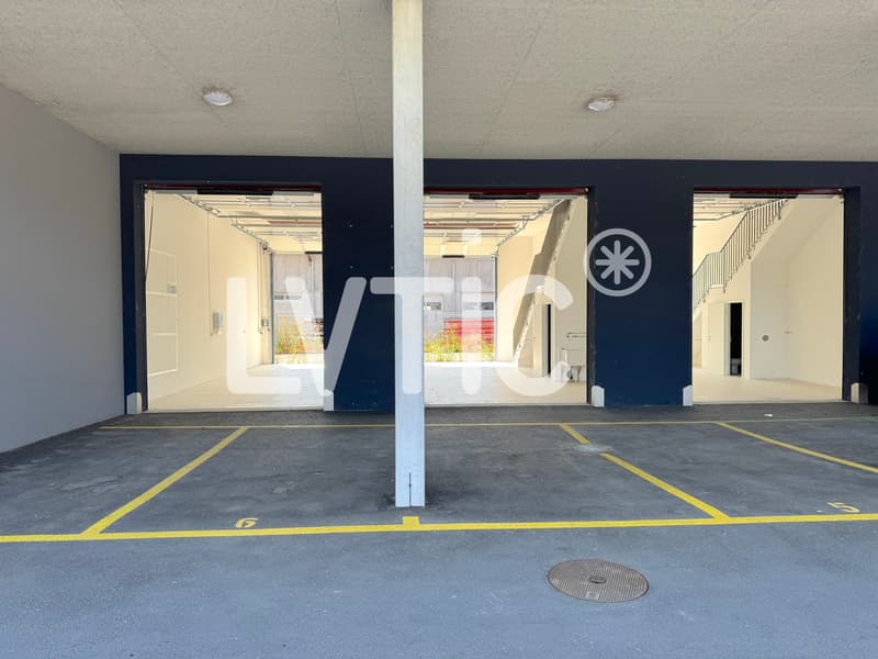 Ateliers, dépôts de 400 m2 à vendre à Collombey (4)
