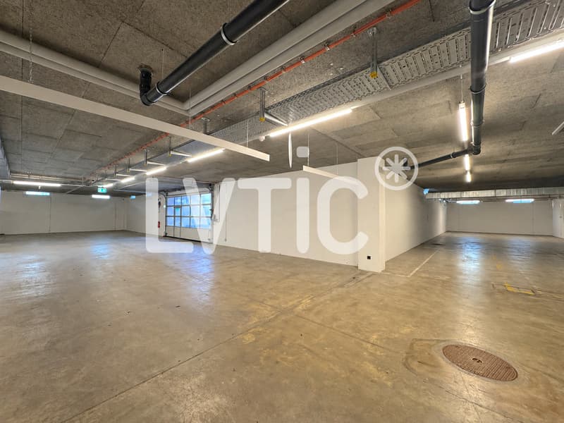 Petit bâtiment indépendant de 305 m2 & Dépôt de 620 m2 à louer à Bex (4)