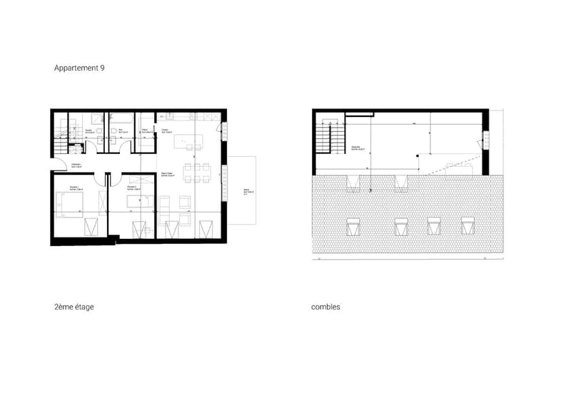 Duplex de 1.5 pièces au 2ème étage - lot 9 (2)