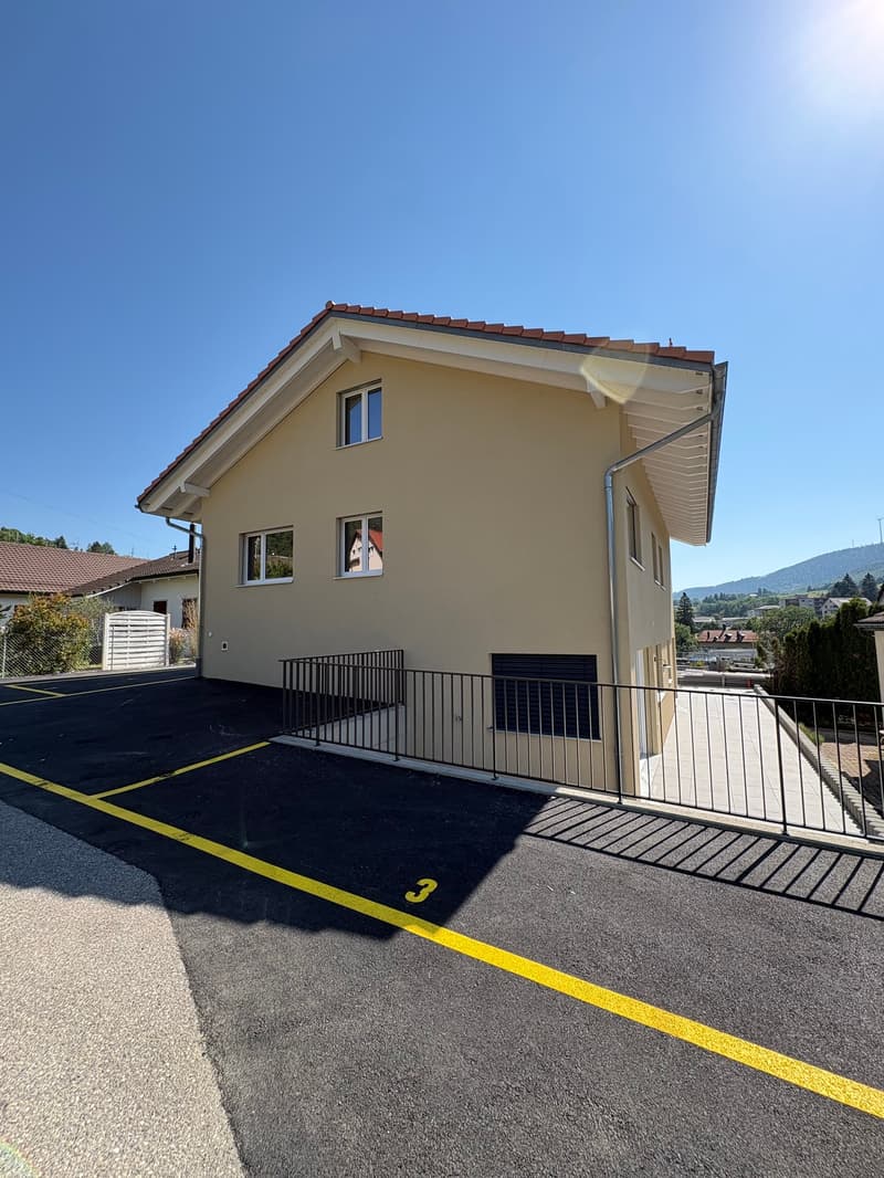 Vallorbe - Chemin des Uttins 3A & B - 2 villas mitoyennes (2)