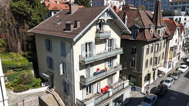 Immeuble locatif de 4 appartements et une surface commerciale à Lausanne. (7)