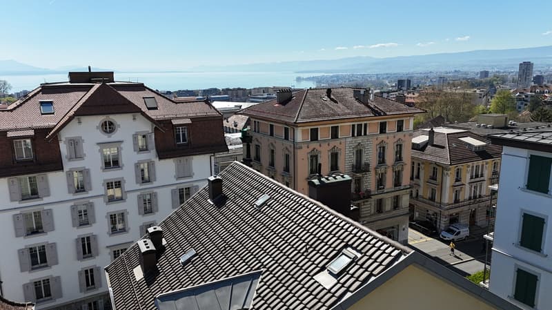 Immeuble locatif de 4 appartements et une surface commerciale à Lausanne. (2)
