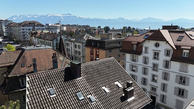 Immeuble locatif de 4 appartements et une surface commerciale à Lausanne. (6)