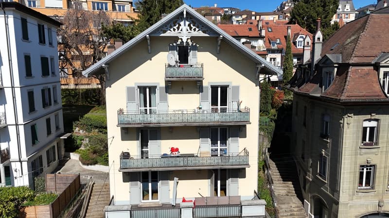 Immeuble locatif de 4 appartements et une surface commerciale à Lausanne. (3)