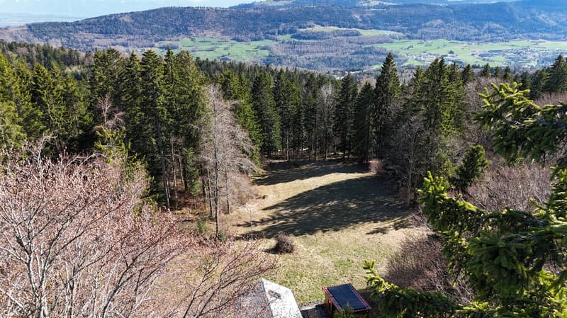 Objet très rare - Chalet de montagne avec confort sur la chaîne du Jura. (11)