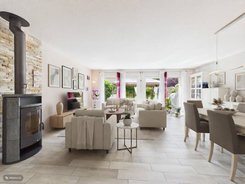 Villa familiale de 6.5 pièces avec jardin et deux terrasses à Echallens (6)