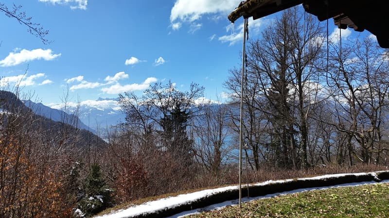 Charmant chalet avec vue, au cœur de la nature à Blonay (7)