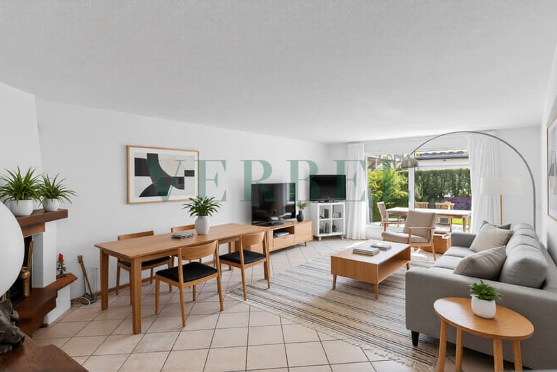 Magnifique appartement de 4.5 pièces en rez-de-jardin/Vente en viager (4)